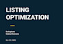do perfect amazon listing optimization with keywords SEO